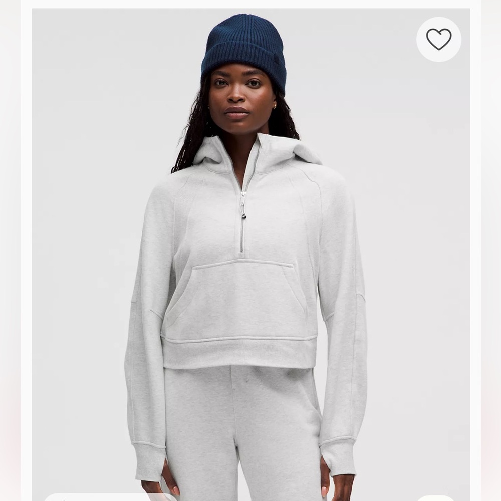 Scuba Oversized Half-Zip Hoodie